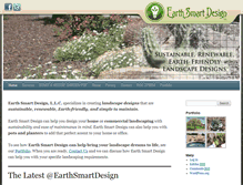 Tablet Screenshot of earthsmartdesign.com